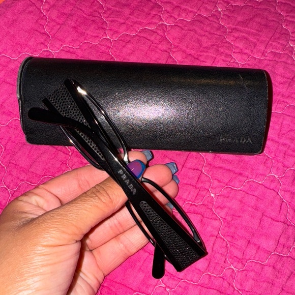 Black Prada frames with Swarovski crystals - Picture 5 of 11